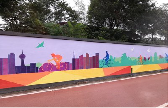 瑞安墙体彩绘-围墙