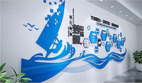 瑞安海浪主题文化墙如何设计？