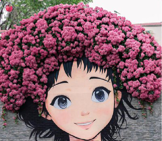 瑞安墙体彩绘-网红墙打卡