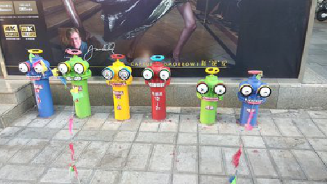 瑞安商业区彩绘