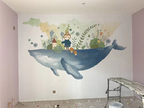 瑞安手绘墙的特点及优势。